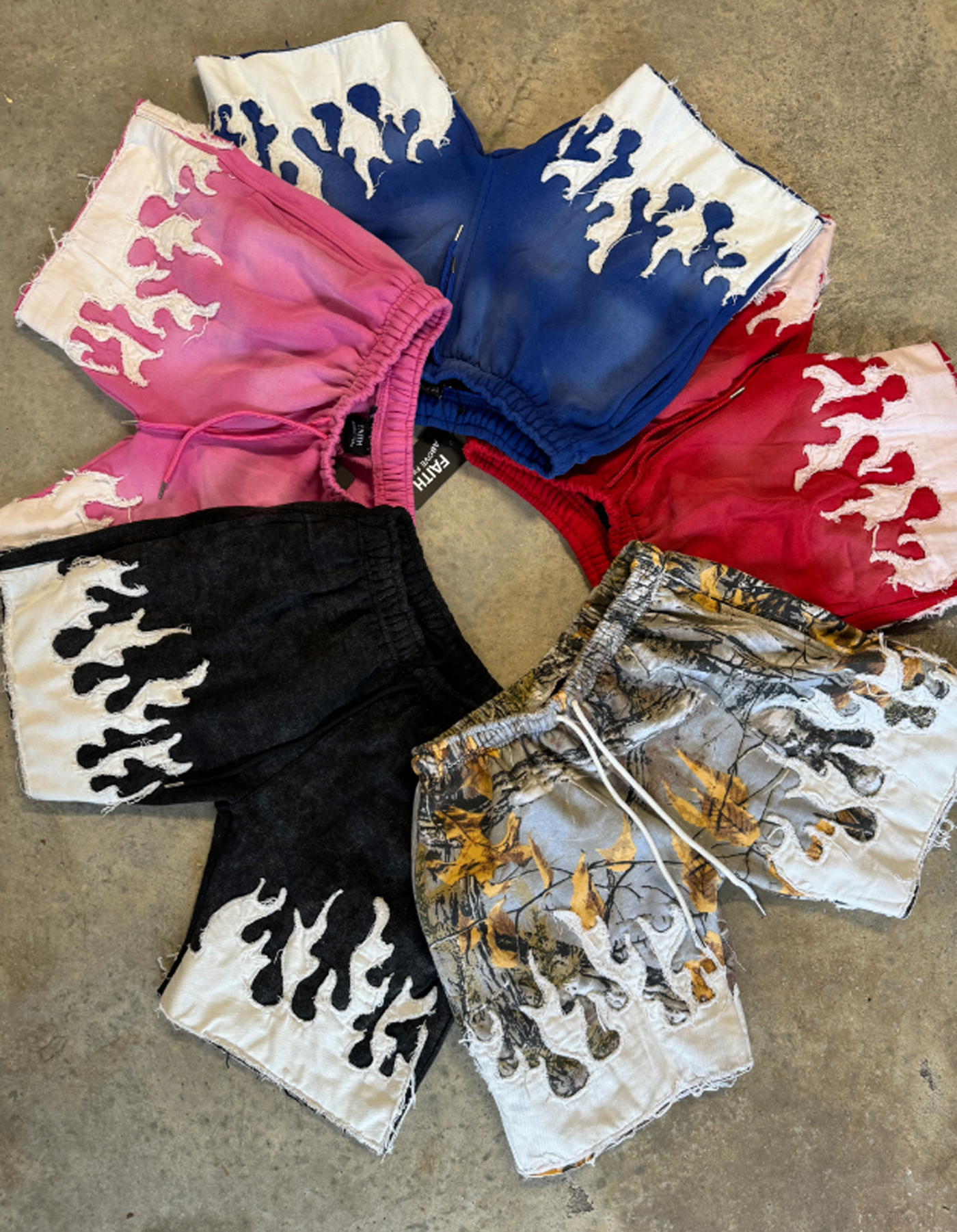 FAF Flame Shorts